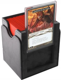 7. Gamegenic: Squire PLUS 100+ XL - Pudełko na Karty - Black